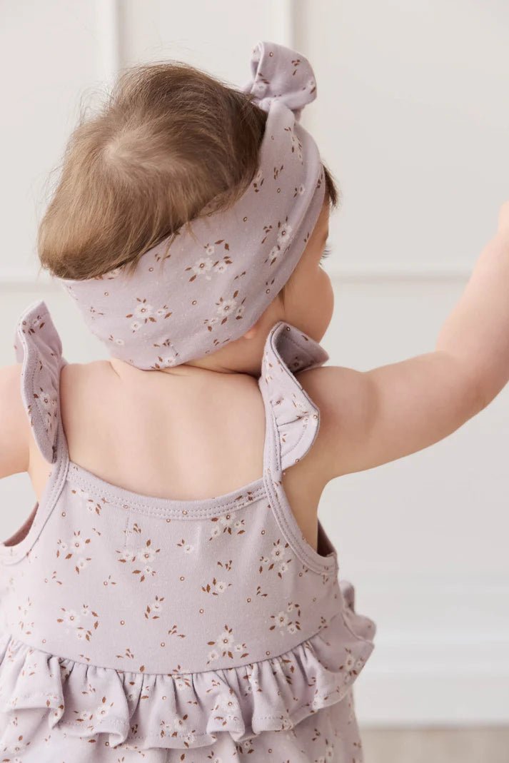 Organic Cotton Kaia Top - Lulu Bloom Iris - Mimi et Lion