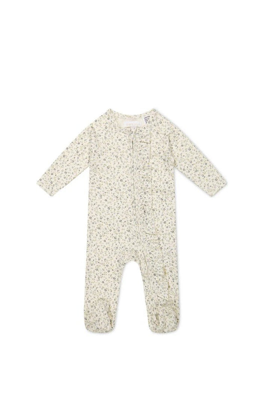 Organic Cotton Melanie Onepiece - Dainty Egret Blues - Mimi et Lion