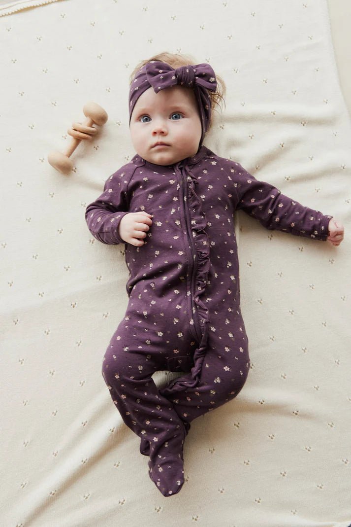 Organic Cotton Melanie Onepiece - Goldie Huckleberry Sparse - Mimi et Lion