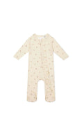 Load image into Gallery viewer, Organic Cotton Melanie Onepiece - Meredith Egret - Mimi et Lion
