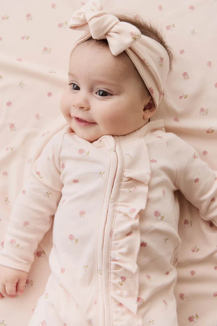 Organic Cotton Melanie Onepiece - Meredith Morganite - Mimi et Lion