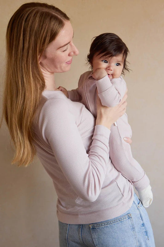 Organic Cotton Modal Frankie Onepiece - Violet Tint - Mimi et Lion