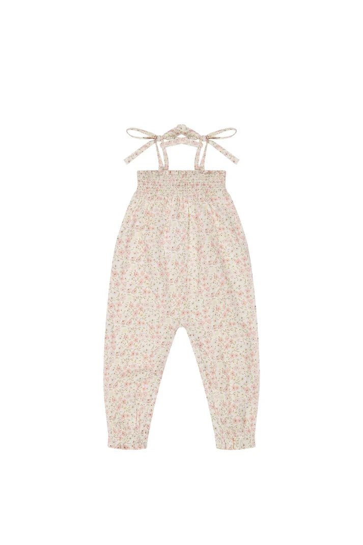 Organic Cotton Summer Playsuit - Fifi Floral - Mimi et Lion