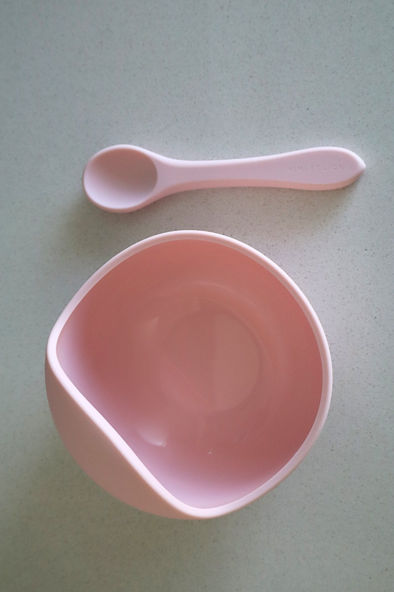 Rose Petal - Bowl & Spoon by Mimi et Lion - Mimi et Lion