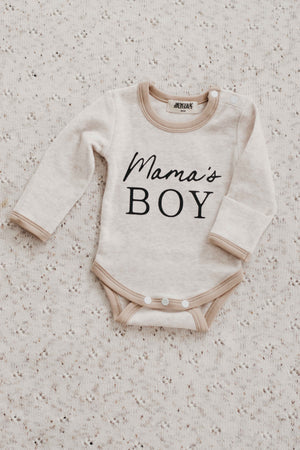 MAMA'S BOY BODYSUIT/TOP