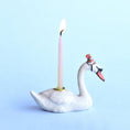 Load image into Gallery viewer, Swan Cake Topper - Mimi et Lion
