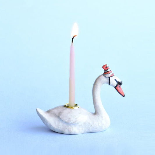 Swan Cake Topper - Mimi et Lion
