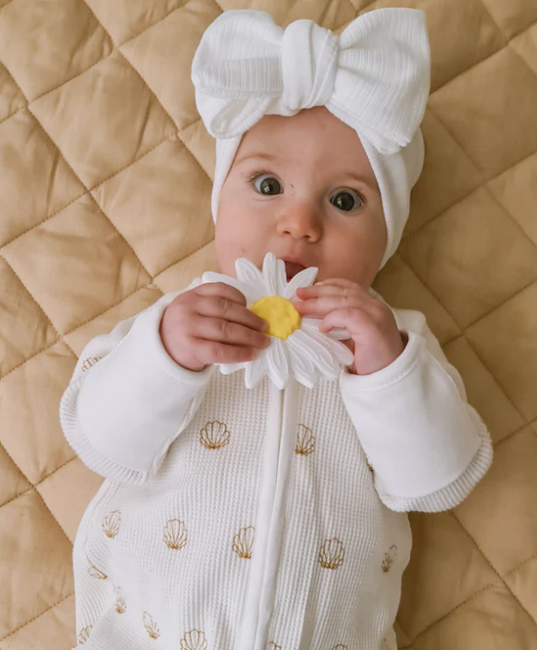 Silicone Teether - Milk Daisy