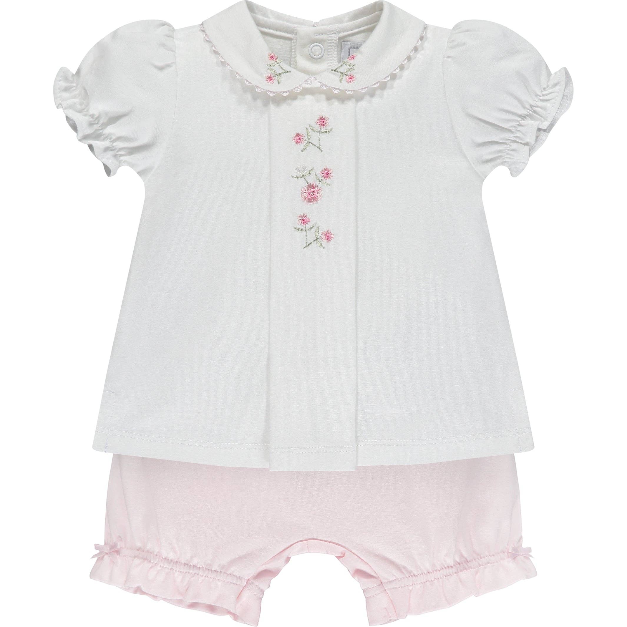 Delores Baby Girls Top & Bloomers Set