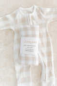 Load image into Gallery viewer, Cotton & Bamboo Swaddle - Gingham
